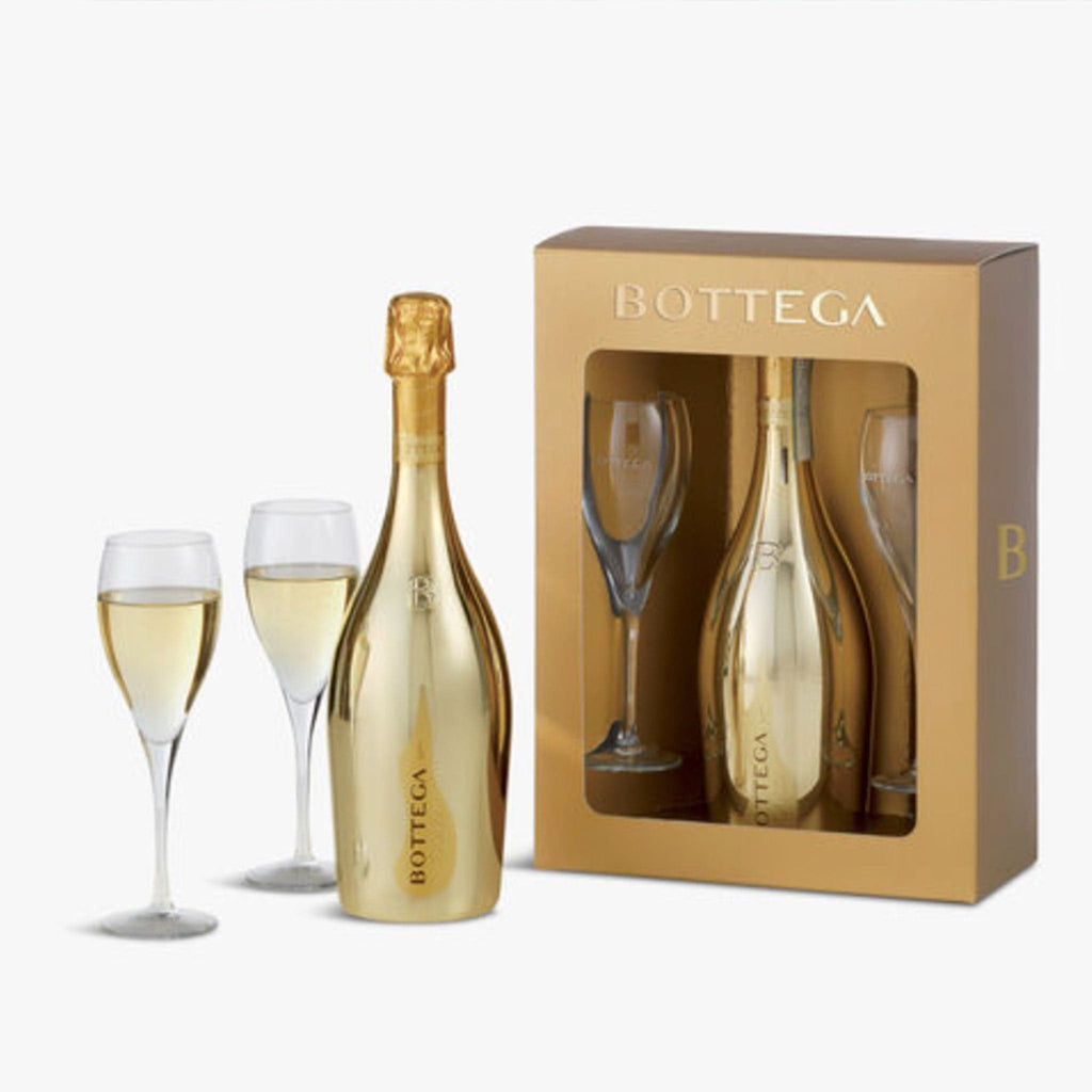 Bottega 75cl Gold Prosecco Rarity Gift Set - The Keico