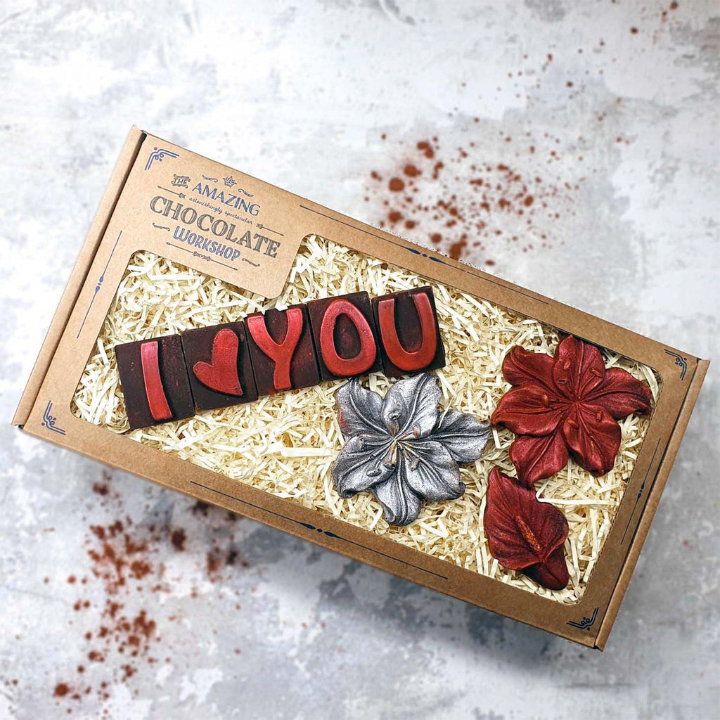 I Love You Chocolate & Flowers Gifts | Valentines Gifts | The KeiCo