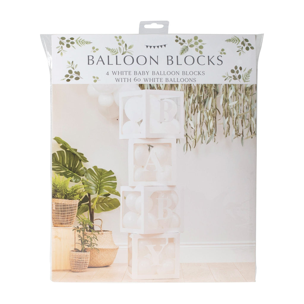 Baby Shower Blocks Balloon Decoration | Baby Gifts | The KeiCo