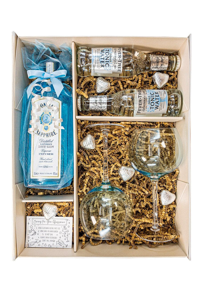 Blue Bombay Sapphire 70cl Gin Gift Set Gin Gifts The KeiCo The Keico