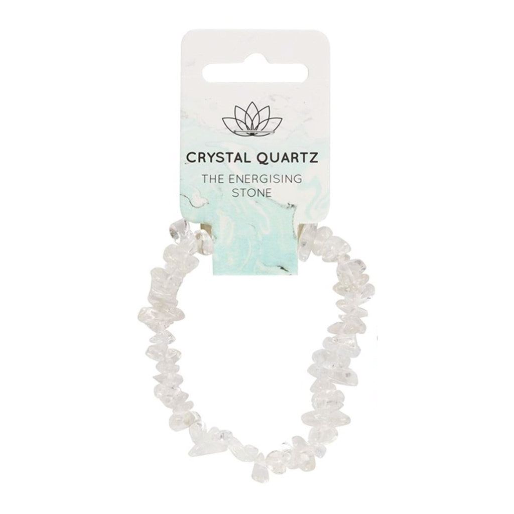 Clear Quartz Chipstone Crystal Bracelet - The Keico