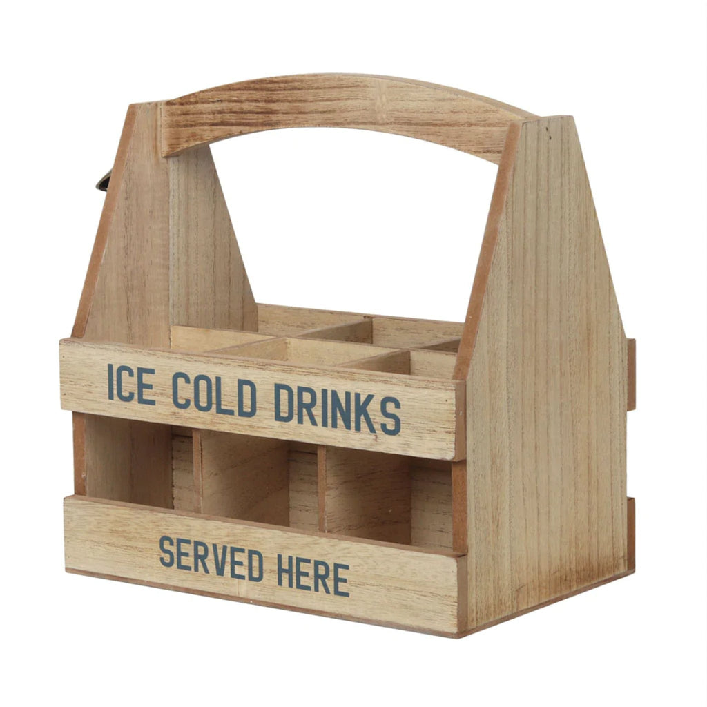 Personalised Wooden Beer Caddy | Gifts For Him | The KeiCo