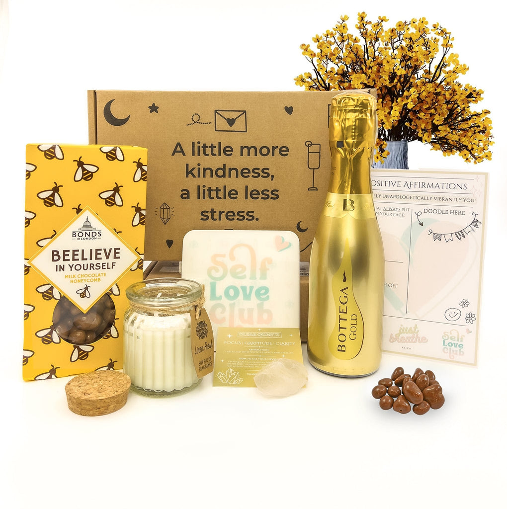 Little Gold Box of Kindness | Wellness Gifts | Friendship Hampers | The KeiCo