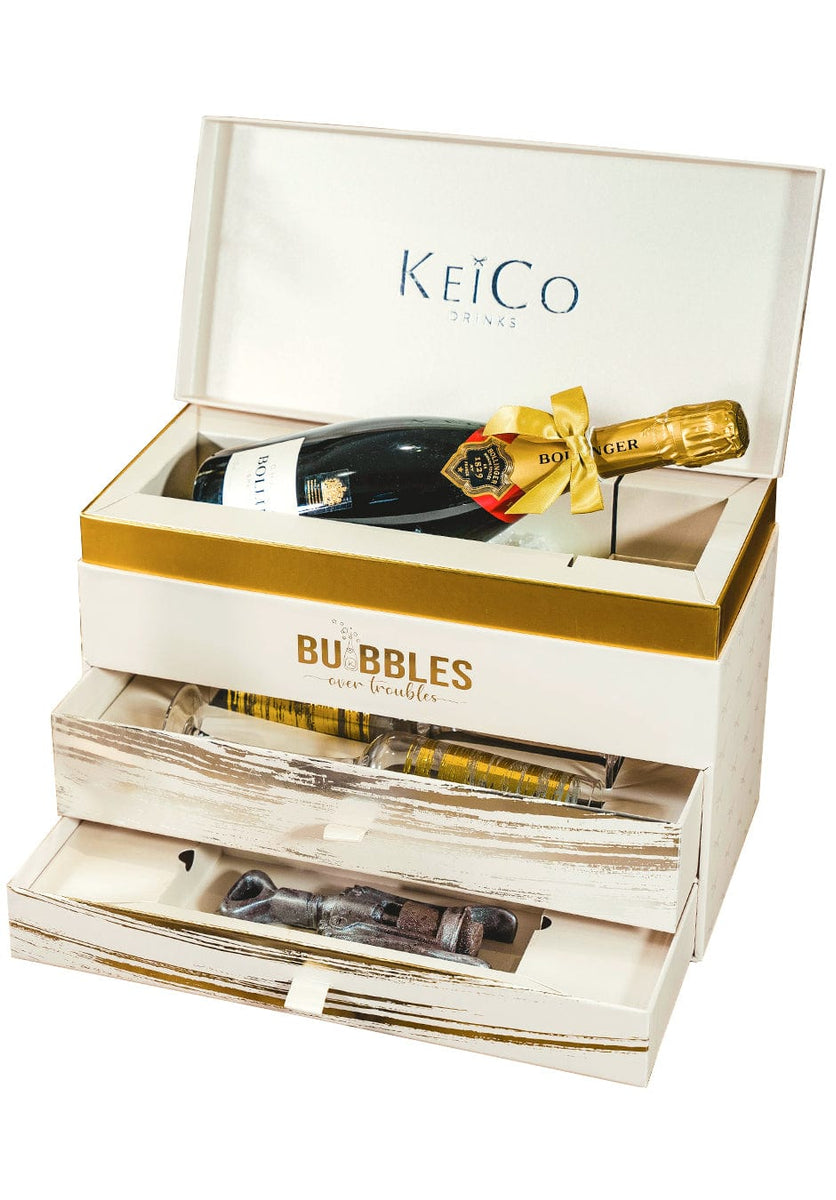 The KeiCo Bollinger Champagne Luxe Gift Set Champagne Gift Set The Keico