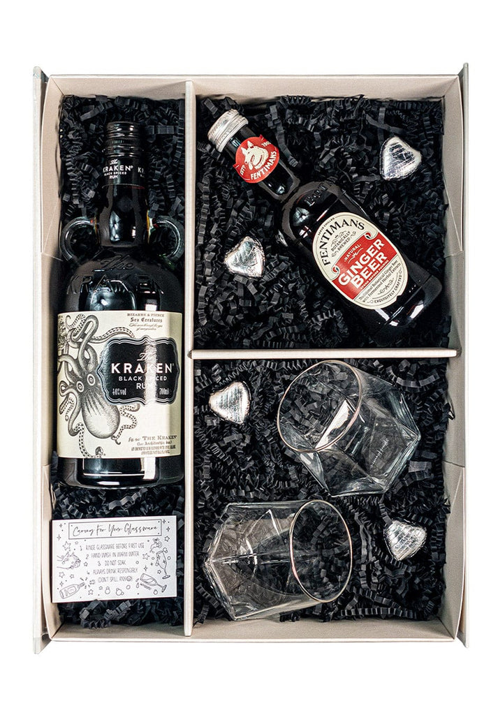 The Kraken Black Spiced Rum Cocktail Gift Set - The Keico