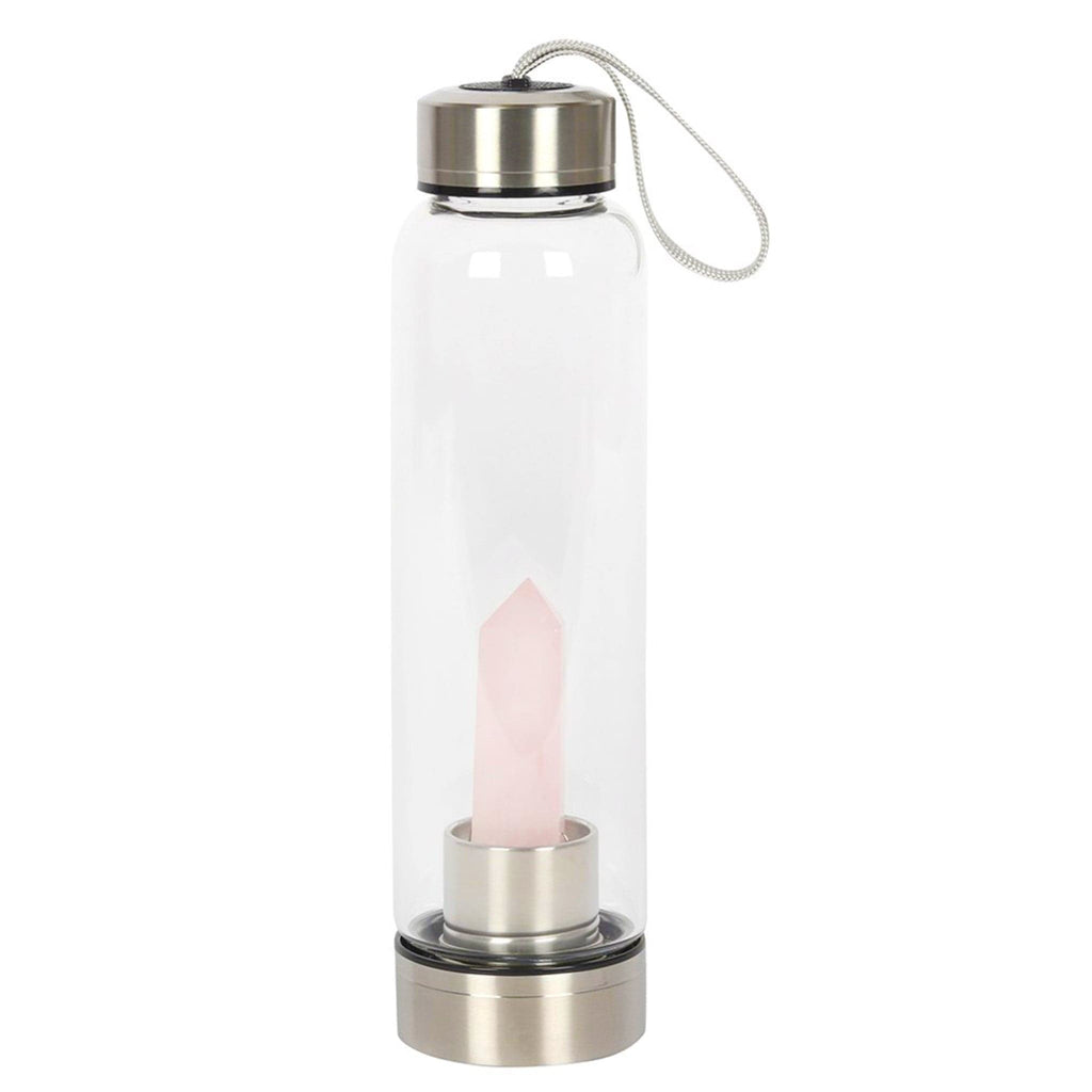 Crystal Infused Glass Water Bottles - The Keico