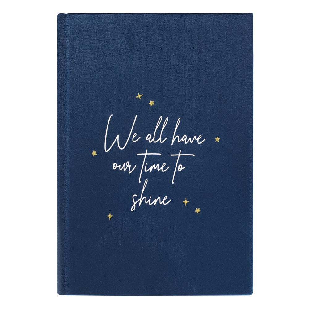 Crescent Moon Velvet Notebook | Wellness Gifts | The KeiCo