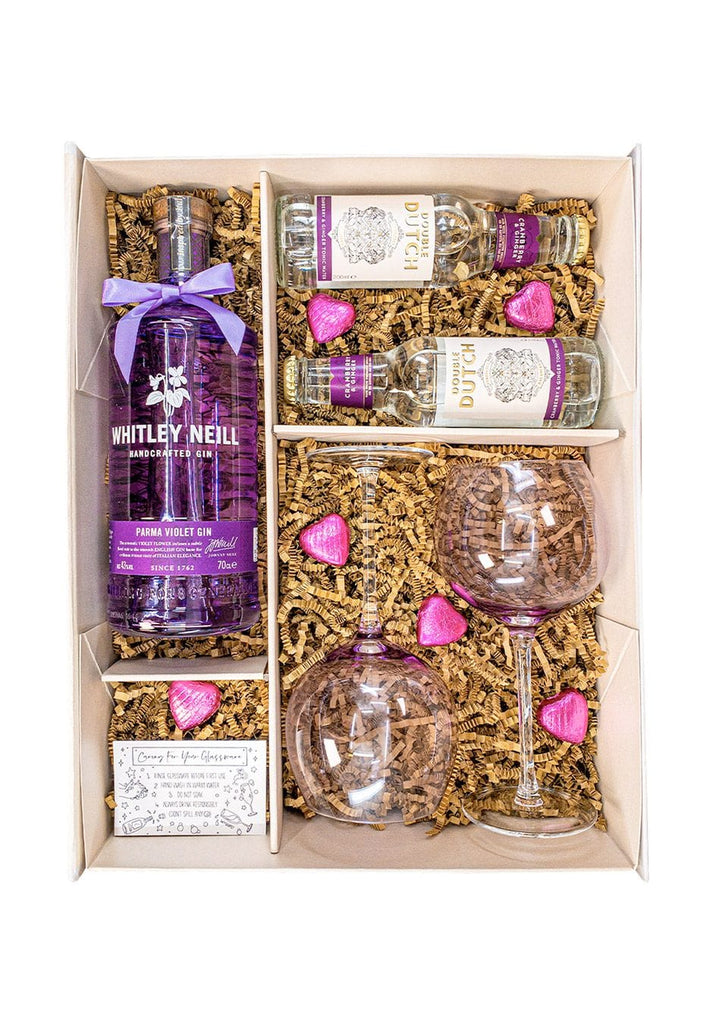 Whitley Neill Parma Violet 70cl Gin Gift Set - The Keico