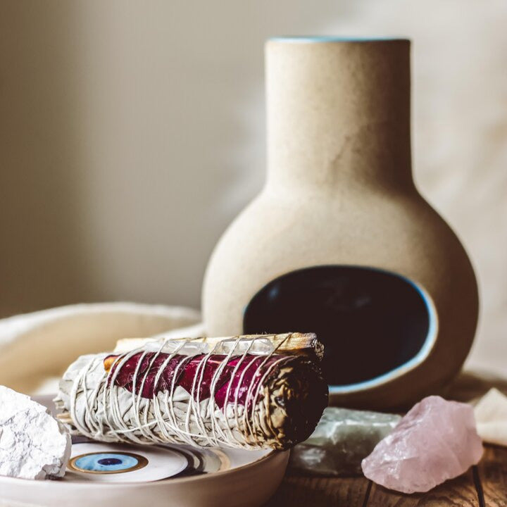 KeiCo ritual burner for cones, palo santo or smudge sticks