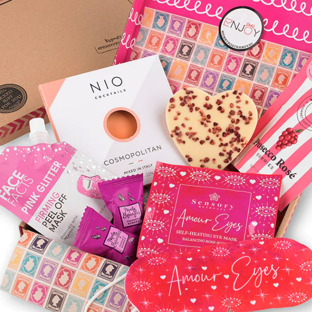 Close up of our: Relaxing Girls Night In - Letter Box Hamper