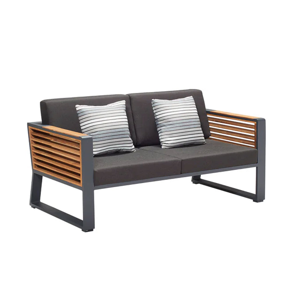 Dynamic Outdoor Furniture: New York 2 Seat Sofa Set by HiGold