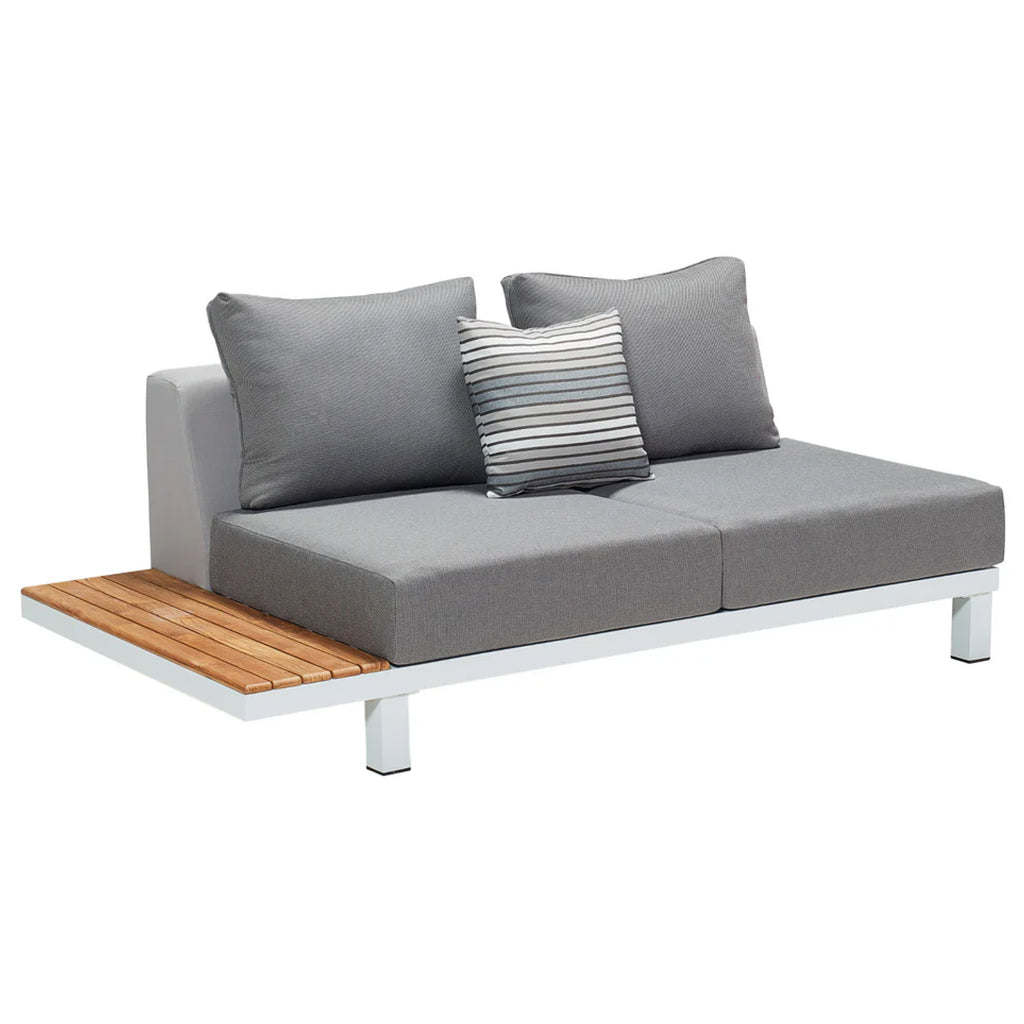 Natural Wooden Elements on Polo Garden Sofa Set by HiGold