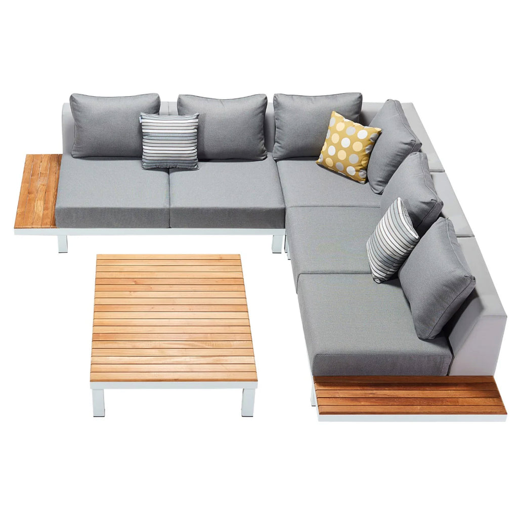 Polo Garden Outdoor Corner Sofa Set by HiGold with Modular Design