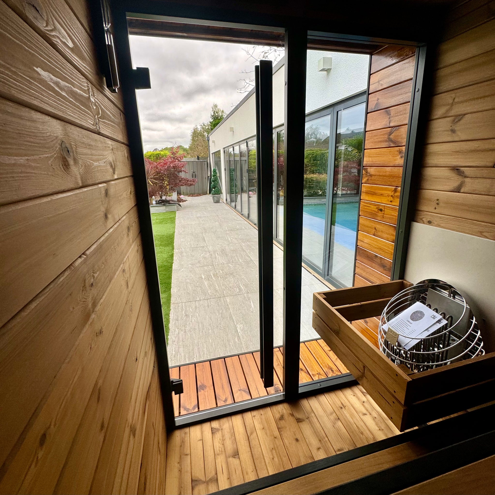 Kiki Outdoor Garden Sauna – Core | Compact Thermowood Sauna by Kiki Outdoor Garden Sauna – Core | Compact Thermowood Sauna by