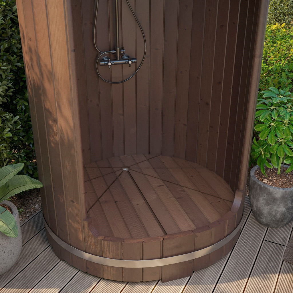 The Garden Spa - Cold Barrel Shower | Garden Spa | The KeiCo