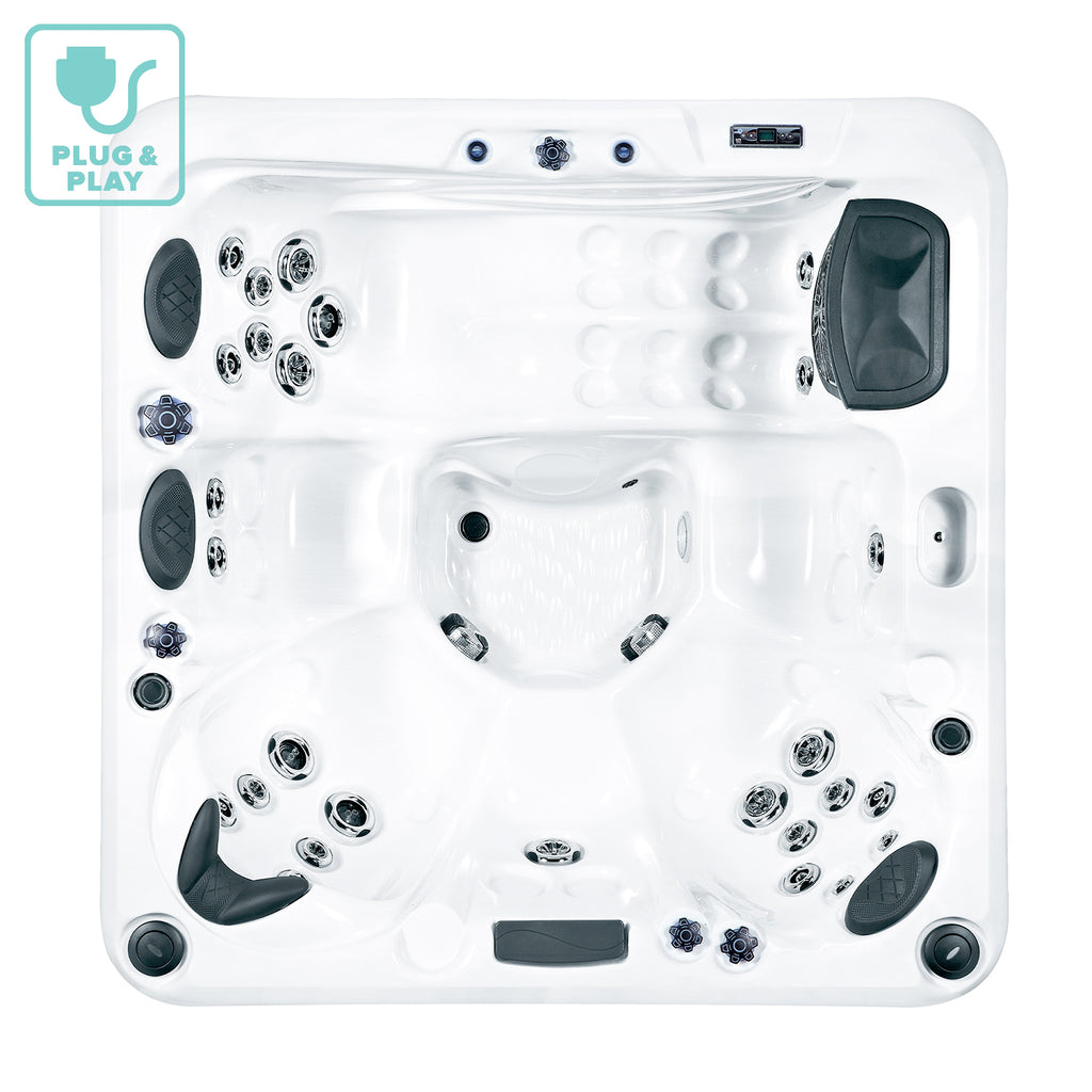 Hot Tub for Under Shelter Option 4 | KeiCo Wellness