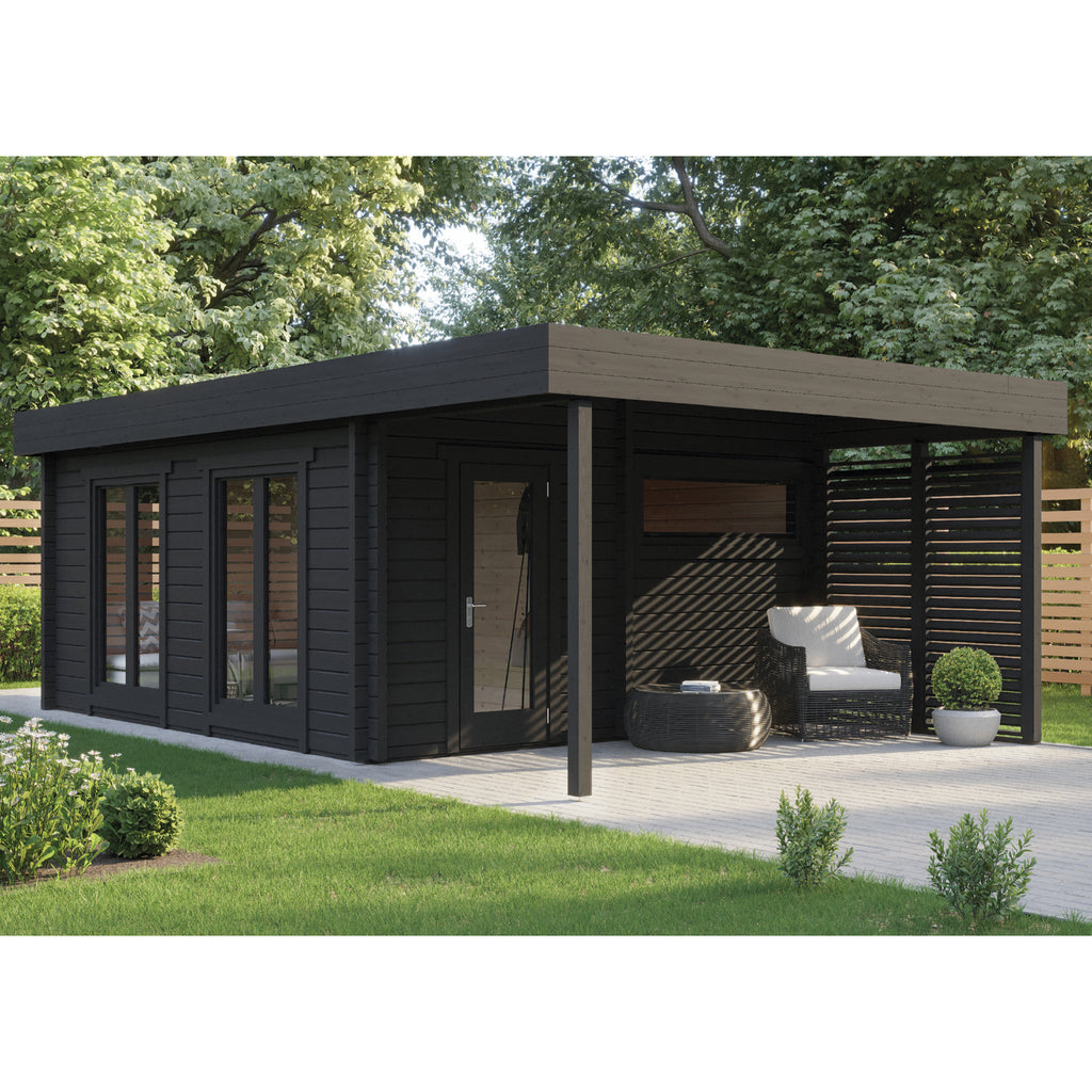 Premium Wellness Retreat – Sauna, Gym, Cold Room and Changing Room Layout