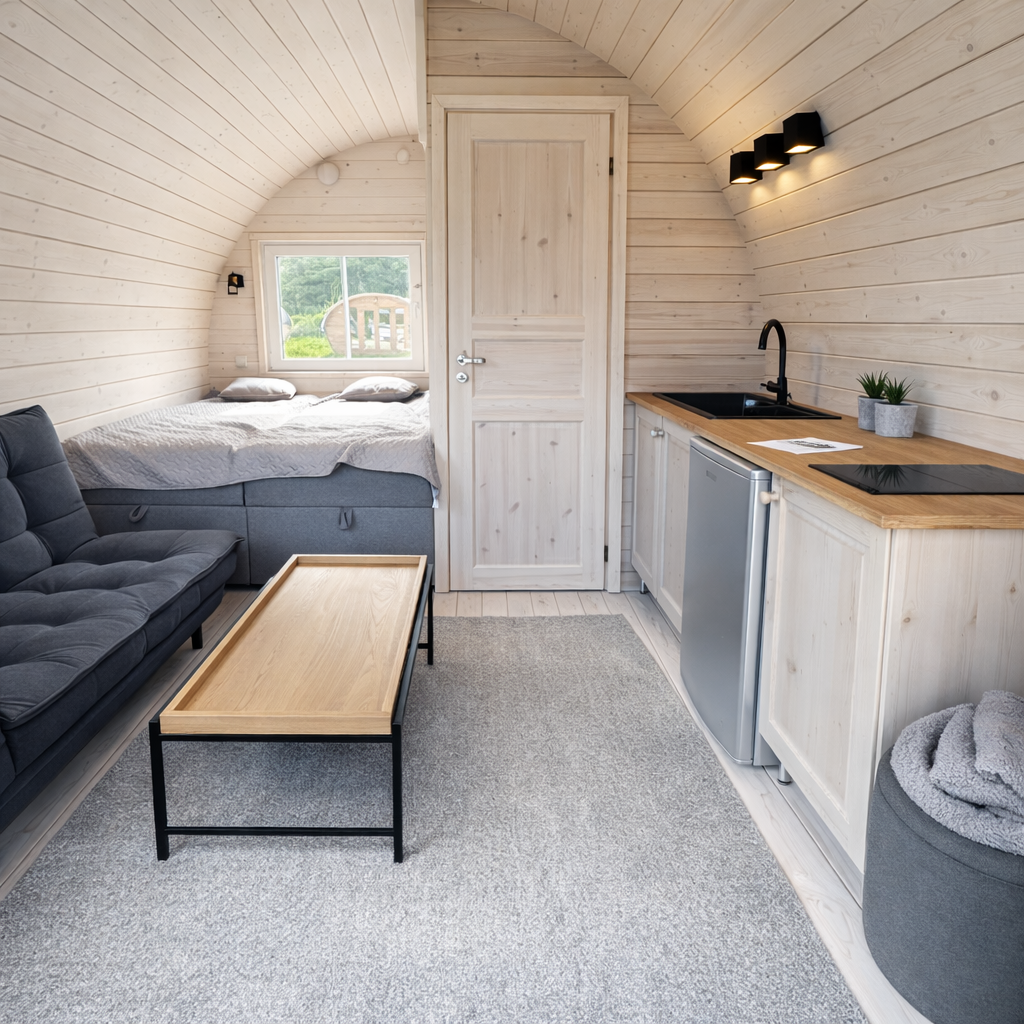 KeiCo Western Glamping Pod - Luxurious & Spacious Thermowood Retreat The Keico KeiCo Western Glamping Pod - Luxurious & Spacious Thermowood Retreat The Keico