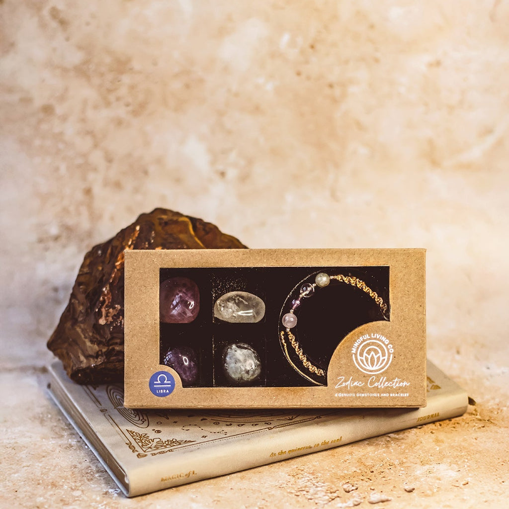 Reusable keepsake tin box with satin lining, containing all ritual components