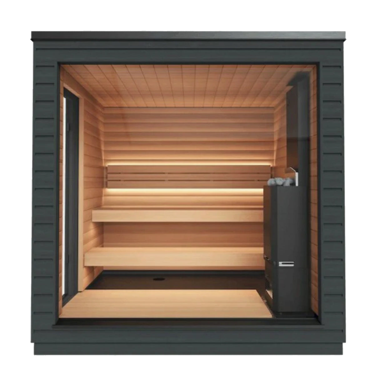 Luxury Outdoor Classic Module 3-4 Person Sauna by Saunum | KeiCo– The Keico
