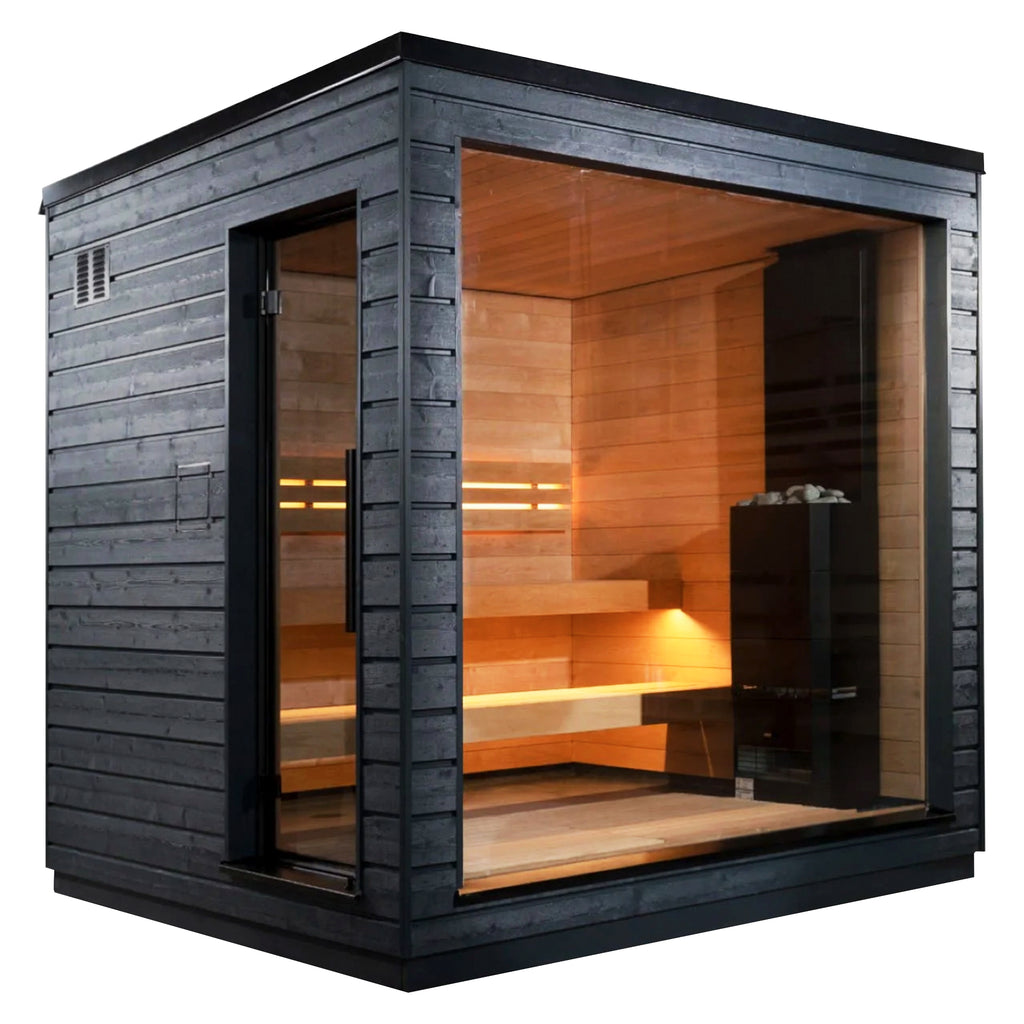 Sauna Module Luxury Outdoor Classic Module 3-4 Person Sauna by Saunum | KeiCo– The Keico