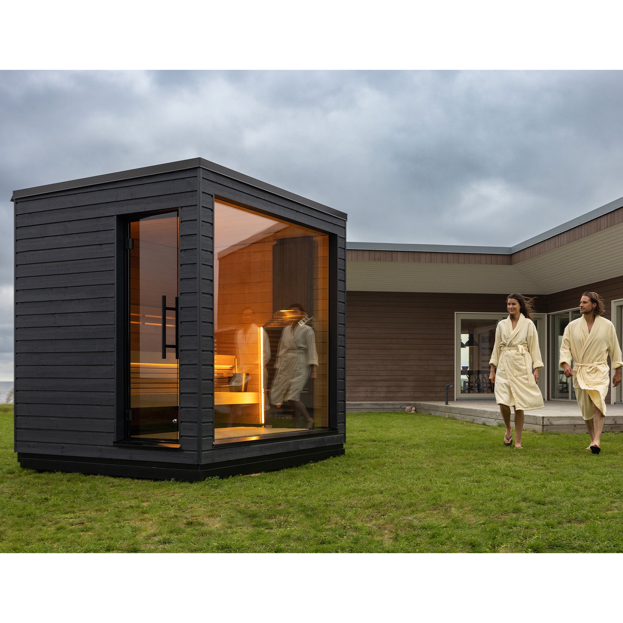 Sauna Module Luxury Outdoor Classic Module 3-4 Person Sauna by Saunum | KeiCo– The Keico