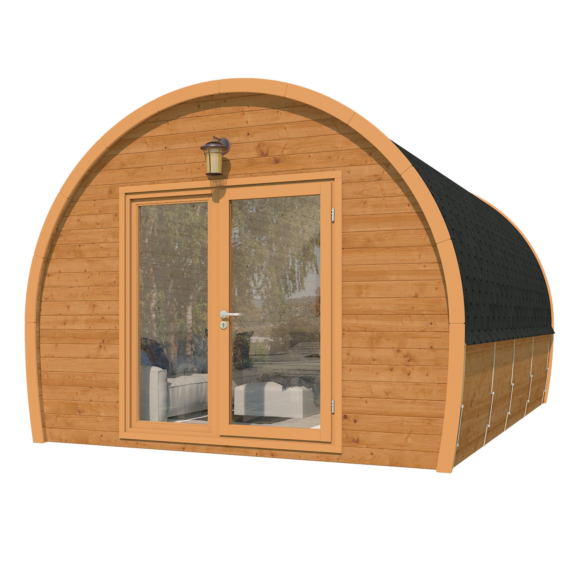 KeiCo Western Glamping Pod - Luxurious & Spacious Thermowood Retreat The Keico KeiCo Western Glamping Pod - Luxurious & Spacious Thermowood Retreat The Keico