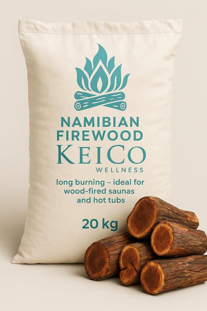 Outdoor pizza oven fuelled with KeiCo firewood for cooking