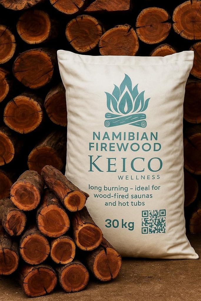 Logs burning cleanly in a modern wood-burning stove