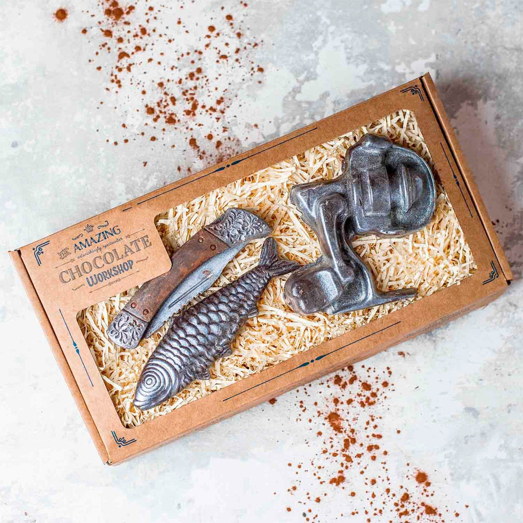 The Fishing & Angling Lover | Chocolate Gift Box | For Him | The KeiCo