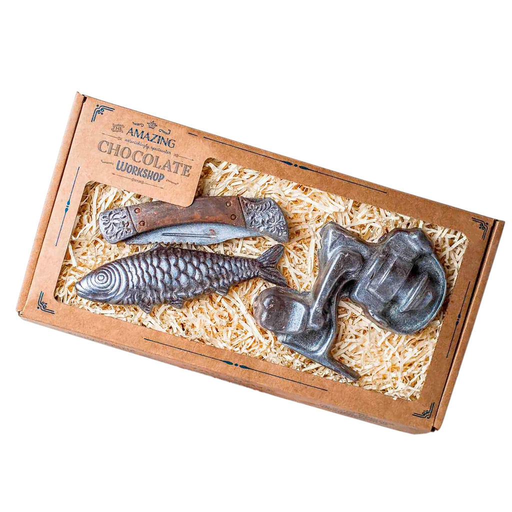 The Fishing & Angling Lover | Chocolate Gift Box | For Him | The KeiCo