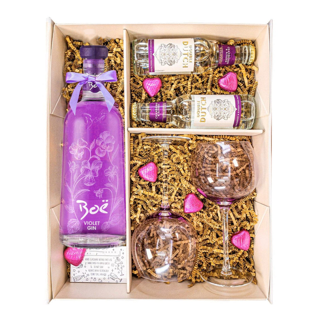 Boe Violet Gin Gift Set | Birthday Gifts | Gin Gift Sets | The KeiCo