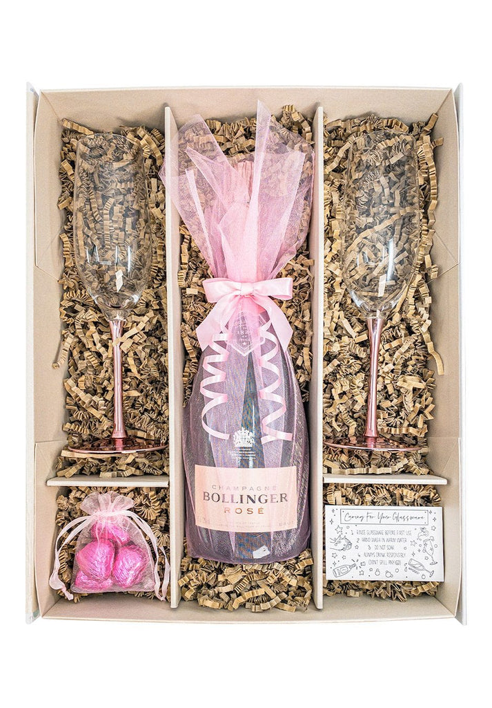 Rose Edition Bollinger Rosé 75cl Gift Set - The Keico