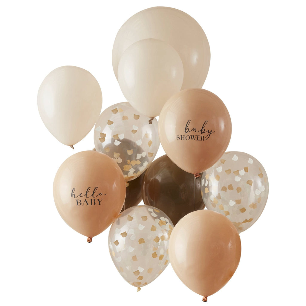 Neutral Baby Shower Balloon Bundle | Baby Gifts | The KeiCo