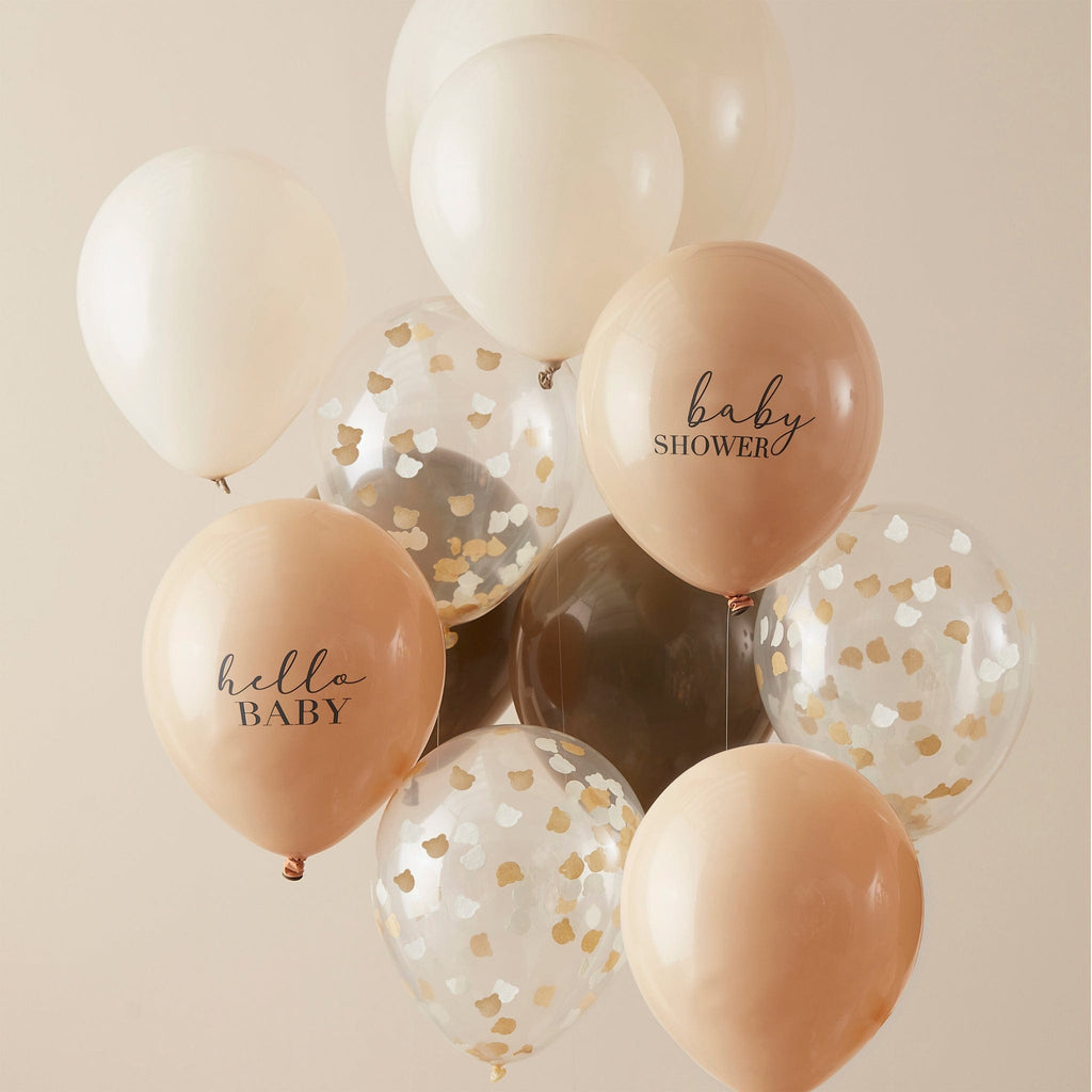 Neutral Baby Shower Balloon Bundle | Baby Gifts | The KeiCo