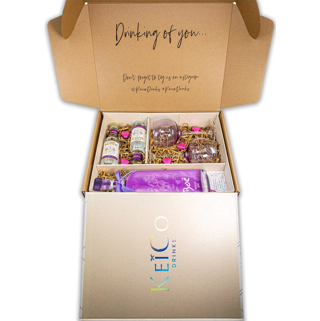 Boe Violet Gin Gift Set | Birthday Gifts | Gin Gift Sets | The KeiCo
