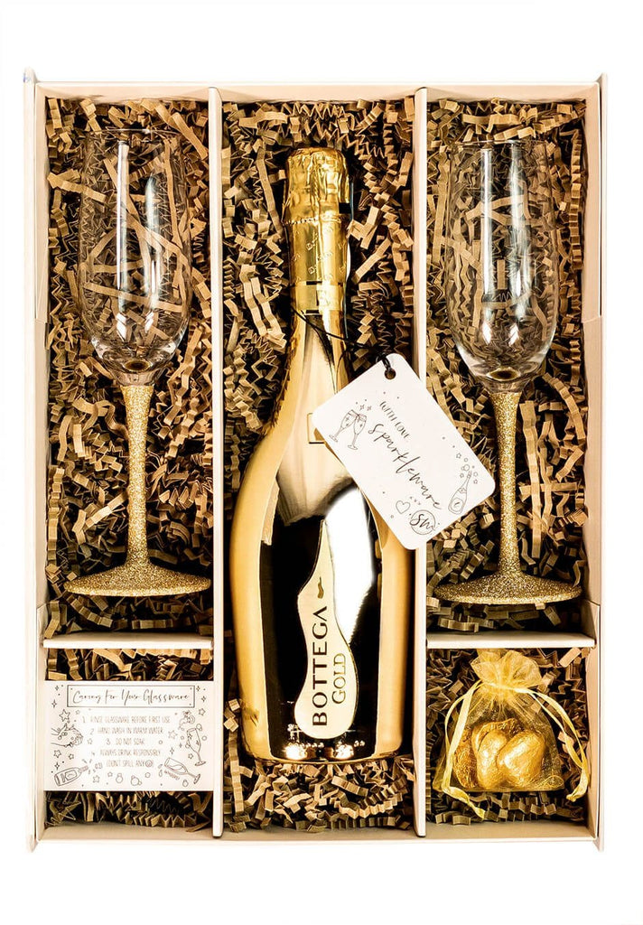 Bottega Gold 75cl Prosecco Gift Set - The Keico