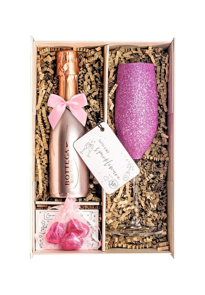 Bottega Rose Gold 20cl Sparkling Wine Gift Set - The Keico