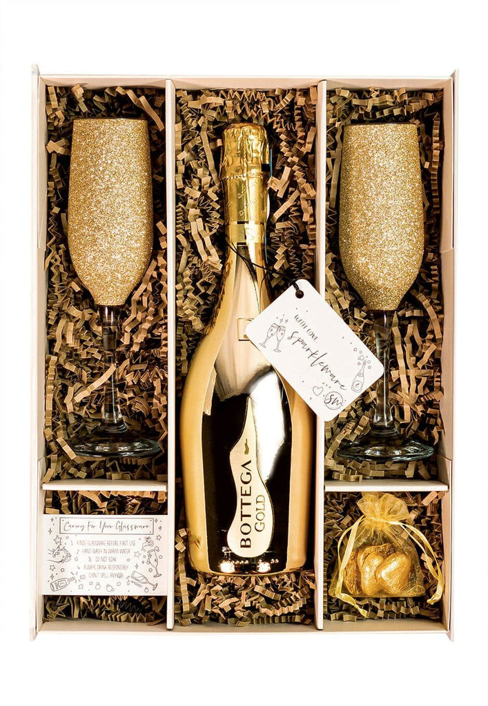 Bottega Gold 75cl Prosecco Gift Set - The Keico