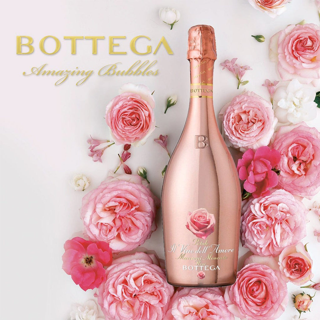 Bottega Petalo Moscato Spumante Rosé 75cl - The Keico