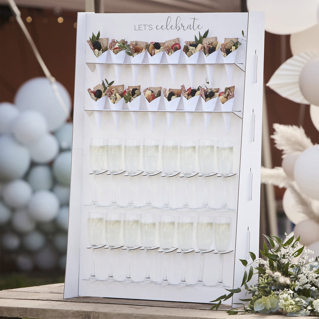 'Let's Celebrate' Canapé and Drink Party Stand | Party Supplies | KeiCo Drinks