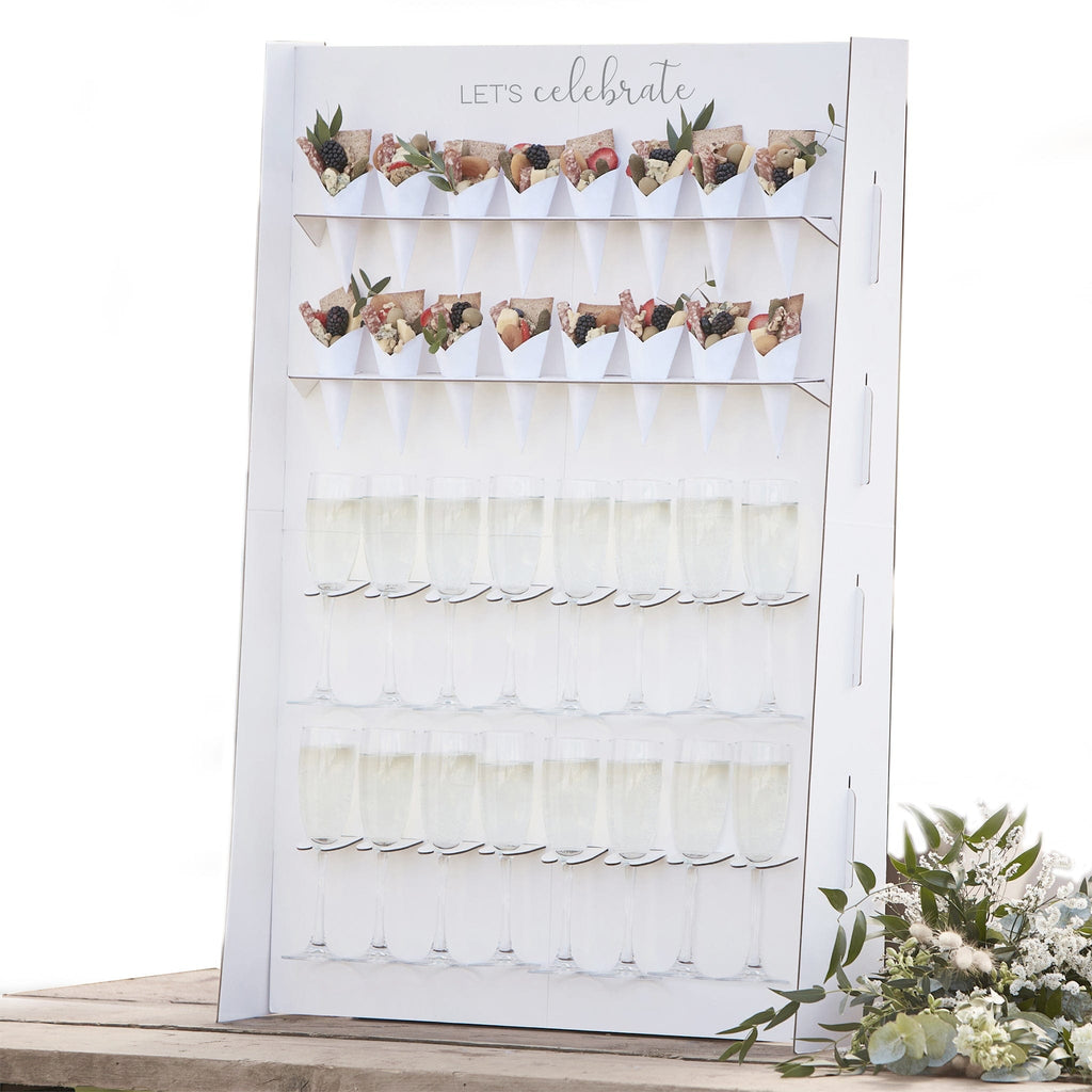 'Let's Celebrate' Canapé and Drink Party Stand | Party Supplies | KeiCo Drinks