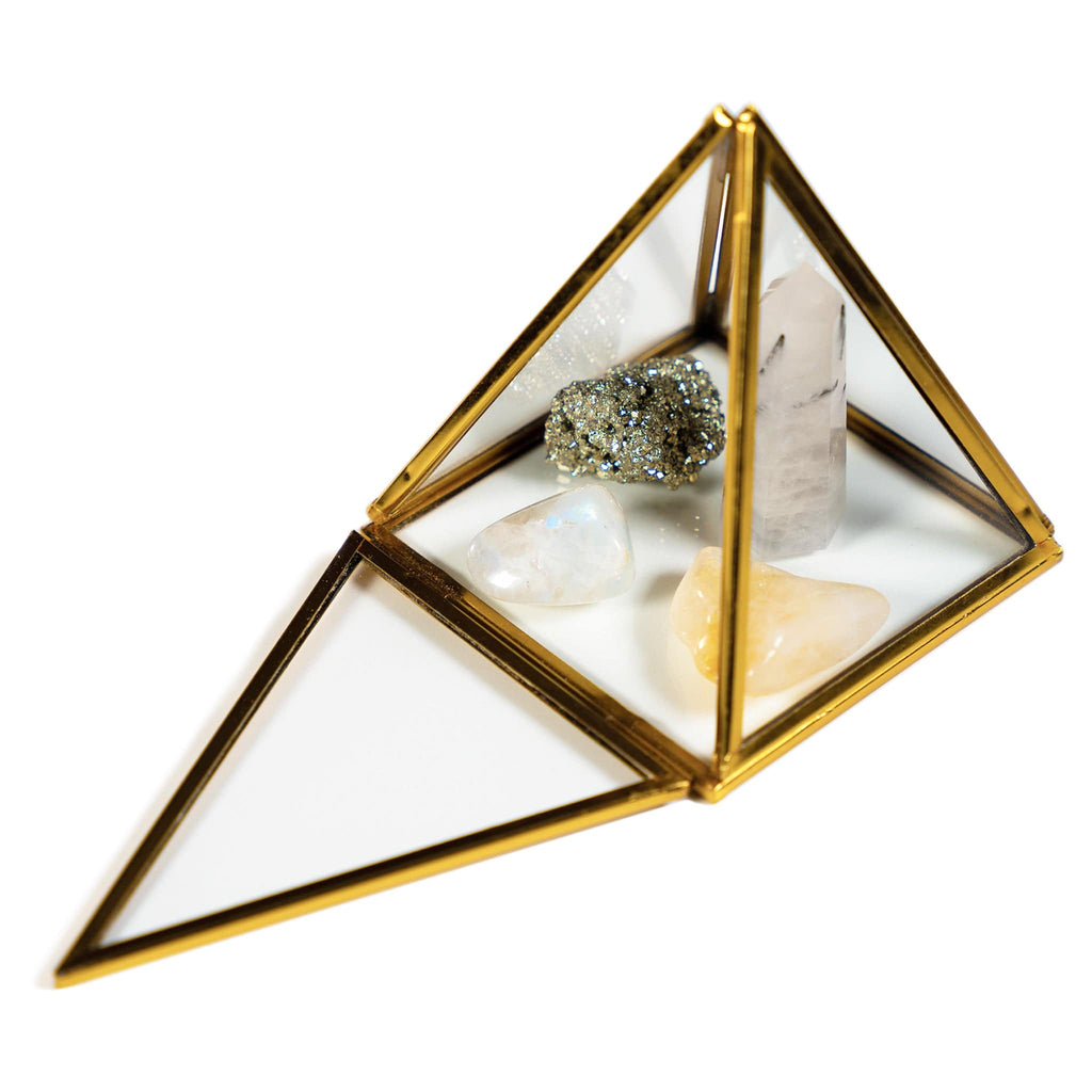 Confidence & Clarity - Crystal Pyramid Gift Set - The Keico