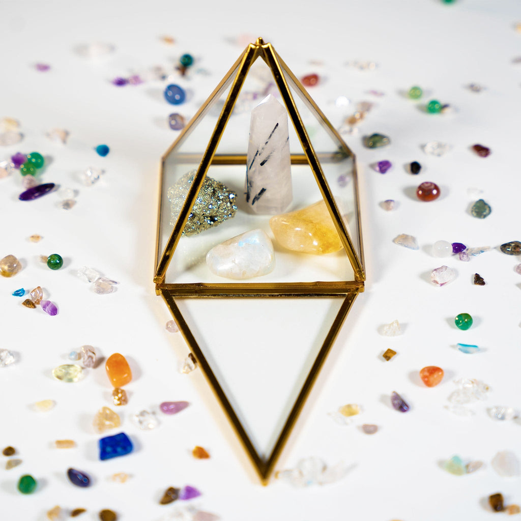 Confidence & Clarity - Crystal Pyramid Gift Set - The Keico