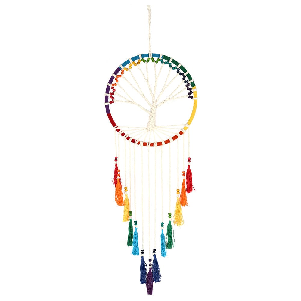 Rainbow Tree of Life Dreamcatcher | Wellness Gifts | Sleep | The KeiCo