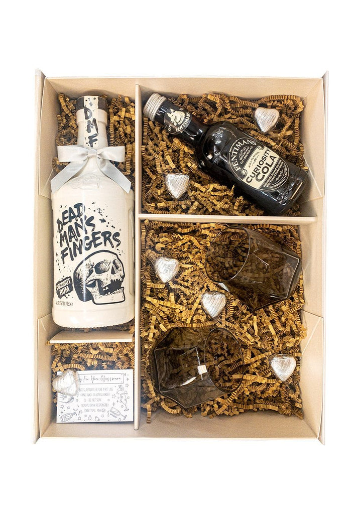 Dead Man's Fingers Coconut Rum 70cl Gift Set - The Keico