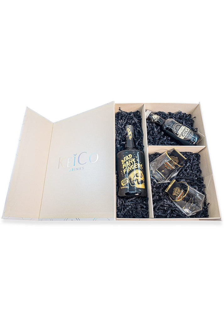 Dead Man's Fingers Spiced Rum 70cl Gift Set - The Keico