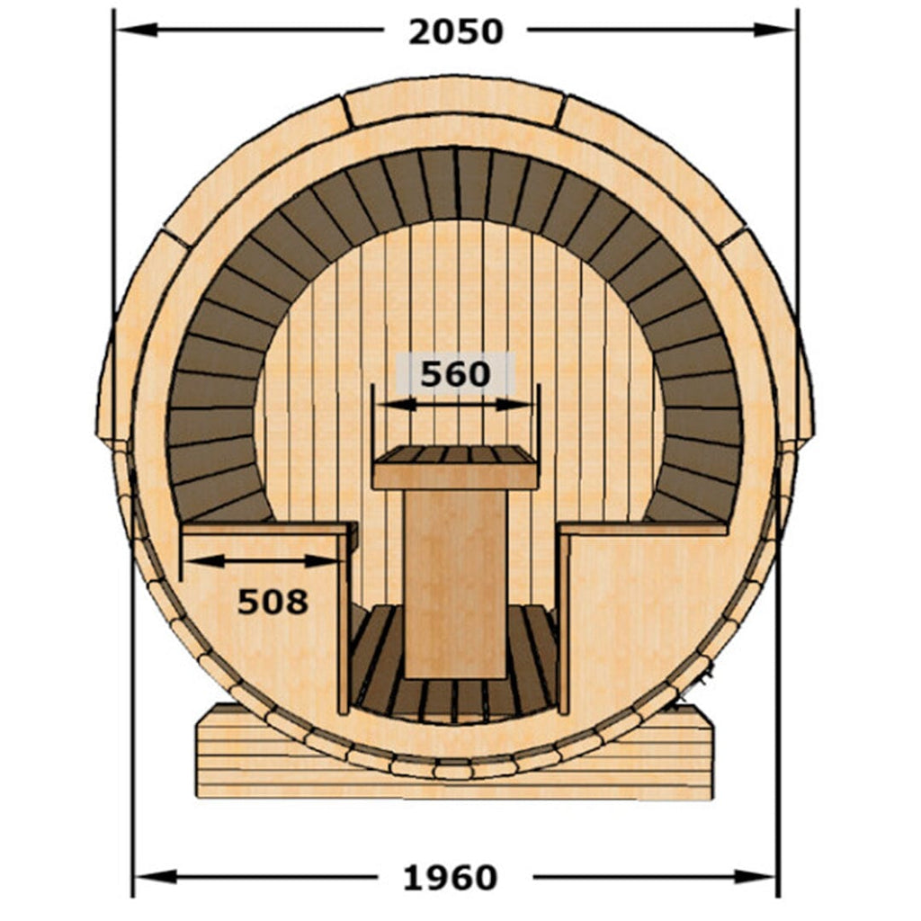 The Outdoor Dining Barrel | Glamping | Outdoor Dining | The KeiCo