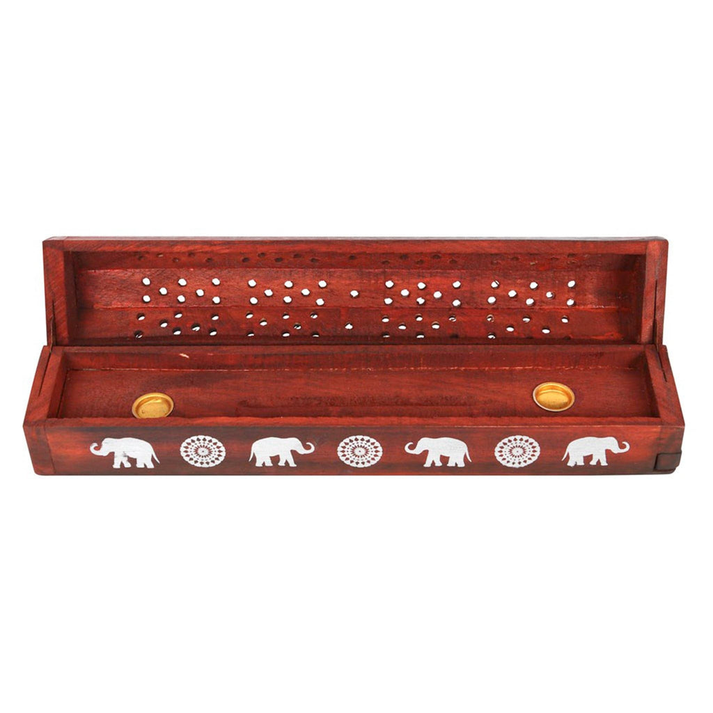Elephant Rosewood Incense Wooden Gift Box Set - The Keico