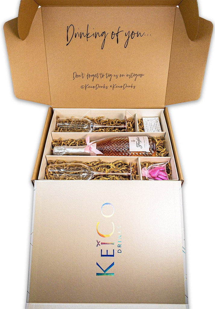 Freixenet Rosé Sparkling Wine Gift Set | Wedding Gifts | The KeiCo
